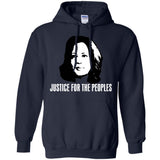 Kamala Harris Justice for the peoples t shirt G185 Gildan Pullover Hoodie 8 oz.