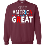 Keep American great 2020 G180 Gildan Crewneck Pullover Sweatshirt  8 oz.