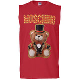 Moschino Circus Bear T-shirt Black - Black G270 Gildan Men's Ultra Cotton Sleeveless T-Shirt