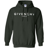 Givenchy Men's Destroyed Logo Graphic T-Shirt, Black, Men's G185 Gildan Pullover Hoodie 8 oz.