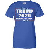 Donald Trump Keep America Great 2020 G200L Gildan Ladies' 100% Cotton T-Shirt