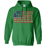 i'm American t shirt G185 Gildan Pullover Hoodie 8 oz.