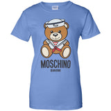 Moschino Man Azure T-Shirt Cotton G200L Gildan Ladies' 100% Cotton T-Shirt