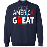 Keep American great 2020 G180 Gildan Crewneck Pullover Sweatshirt  8 oz.