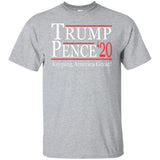 Trump pense keep America great 2020 G200B Gildan Youth Ultra Cotton T-Shirt