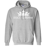 Dolce & Gabbana Black Crown Tee G185 Gildan Pullover Hoodie 8 oz.
