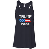 donaltrump 2020 T Shirt B8800 Bella + Canvas Flowy Racerback Tank