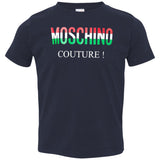 Moschino - Couture logo T-shirt - men - Cotton - 50 - Black 3321 Rabbit Skins Toddler Jersey T-Shirt