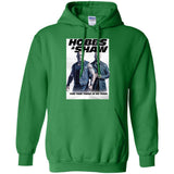 Hobbs & Shaw T-Shirt 2019 Movie HOT Fast&Furious Presents MEN-WOMEN Black-White G185 Gildan Pullover Hoodie 8 oz.