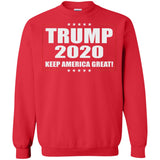 Donald Trump Keep America Great 2020 G180 Gildan Crewneck Pullover Sweatshirt  8 oz.