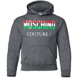 Moschino - Couture logo T-shirt - men - Cotton - 50 - Black G185B Gildan Youth Pullover Hoodie
