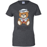 Moschino Man Azure T-Shirt Cotton G200L Gildan Ladies' 100% Cotton T-Shirt