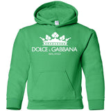Dolce & Gabbana Men's Oversized Logo T-Shirt G185B Gildan Youth Pullover Hoodie