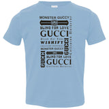 Gucci logomania print gucci men's t shirt 3321 Rabbit Skins Toddler Jersey T-Shirt