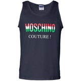 Moschino - Couture logo T-shirt - men - Cotton - 50 - Black G220 Gildan 100% Cotton Tank Top