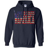 i'm American t shirt G185 Gildan Pullover Hoodie 8 oz.