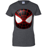 Spider man mask T Shirt G200L Gildan Ladies' 100% Cotton T-Shirt