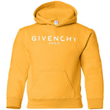 Givenchy Men's Destroyed Logo Graphic T-Shirt, Black, Men's G185B Gildan Youth Pullover Hoodie
