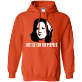 Kamala Harris Justice for the peoples t shirt G185 Gildan Pullover Hoodie 8 oz.