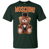 Moschino Circus Bear T-shirt Black - Black G200 Gildan Ultra Cotton T-Shirt