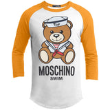 Moschino Man Azure T-Shirt Cotton T200 Sport-Tek Sporty T-Shirt