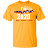 President Trump keep America great 2020 G200B Gildan Youth Ultra Cotton T-Shirt