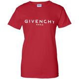 Givenchy Men's Destroyed Logo Graphic T-Shirt, Black, Men's G200L Gildan Ladies' 100% Cotton T-Shirt