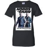 Hobbs & Shaw T-Shirt 2019 Movie HOT Fast&Furious Presents MEN-WOMEN Black-White G200L Gildan Ladies' 100% Cotton T-Shirt