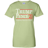 Trump pense keep America great 2020 G200L Gildan Ladies' 100% Cotton T-Shirt