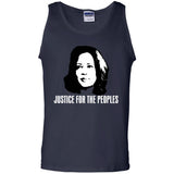 Kamala Harris Justice for the peoples t shirt G220 Gildan 100% Cotton Tank Top