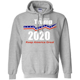 President Trump keep America great 2020 G185 Gildan Pullover Hoodie 8 oz.