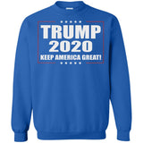 Donald Trump Keep America Great 2020 G180 Gildan Crewneck Pullover Sweatshirt  8 oz.