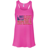 i'm American t shirt B8800 Bella + Canvas Flowy Racerback Tank