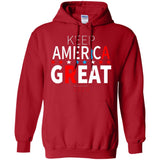 Keep American great 2020 G185 Gildan Pullover Hoodie 8 oz.