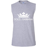 Dolce & Gabbana Black Crown Tee G270 Gildan Men's Ultra Cotton Sleeveless T-Shirt