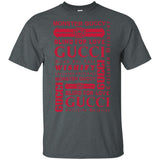 Gucci logomania print Red color gucci men's t shirt G200 Gildan Ultra Cotton T-Shirt