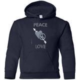 Love Moschino Man Black T-Shirt Cotton, Elastane G185B Gildan Youth Pullover Hoodie