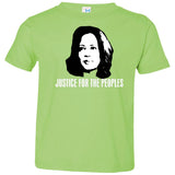 Kamala Harris Justice for the peoples t shirt 3321 Rabbit Skins Toddler Jersey T-Shirt