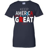 Keep American great 2020 G200L Gildan Ladies' 100% Cotton T-Shirt