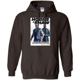 Hobbs & Shaw T-Shirt 2019 Movie HOT Fast&Furious Presents MEN-WOMEN Black-White G185 Gildan Pullover Hoodie 8 oz.