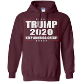 2020 Donald Trump Keep America Great G185 Gildan Pullover Hoodie 8 oz.