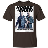 Hobbs & Shaw T-Shirt 2019 Movie HOT Fast&Furious Presents MEN-WOMEN Black-White G200B Gildan Youth Ultra Cotton T-Shirt