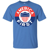 AMERICA FIRST! T shirt G200B Gildan Youth Ultra Cotton T-Shirt