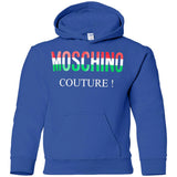 Moschino - Couture logo T-shirt - men - Cotton - 50 - Black G185B Gildan Youth Pullover Hoodie