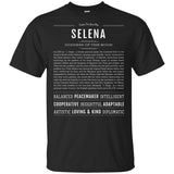 Selena  Classic Name Print t shirt G200 Gildan Ultra Cotton T-Shirt