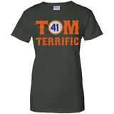 Tom Terrific Patriots t shirt G200L Gildan Ladies' 100% Cotton T-Shirt