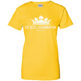 Dolce & Gabbana Men's Oversized Logo T-Shirt G200L Gildan Ladies' 100% Cotton T-Shirt