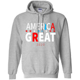 Keep American great 2020 G185 Gildan Pullover Hoodie 8 oz.