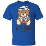 Moschino Man Azure T-Shirt Cotton G200 Gildan Ultra Cotton T-Shirt
