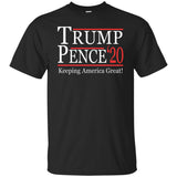 Trump pense keep America great 2020 G200 Gildan Ultra Cotton T-Shirt